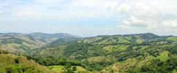Views from the top of the gondola at Monteverde's Extremos Park on April 17, 2013.