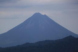 Arenal Volcano View from the San Gerardo Station on March 30, 2013.