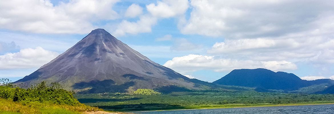 arenal volcano view from lake arenal 7