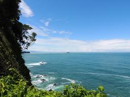 The Pacific Ocean stretches out before this viewpoint along the Cathedral Point trail on June 30, 2013.