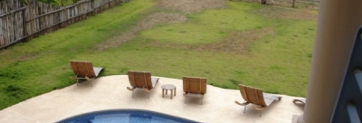 pool at beachfront condo