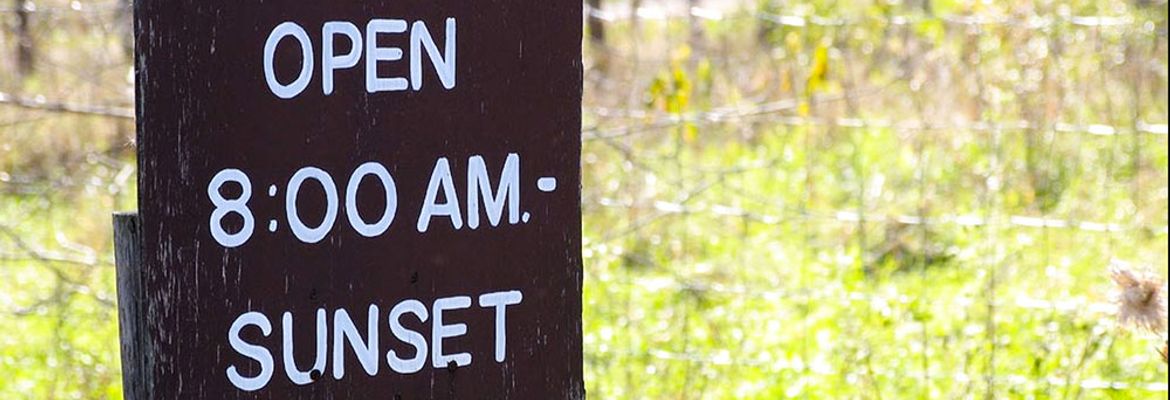 open sign business hours
