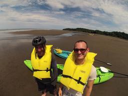 whale tail kayak tour looking cool 2
