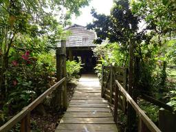 An 80 year old farm on a peninsula between the San Carlos and Peñas Blancas River showcasing how Costa Ricans of old made due without electricity on March 22, 2013.