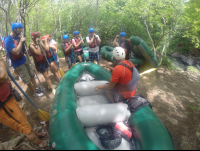 rafting lesson tenorio river 
 - Costa Rica