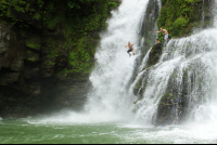 nauyaca waterfalls cliff jump 
 - Costa Rica