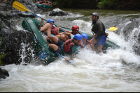 middle of rapids tenorio 
 - Costa Rica