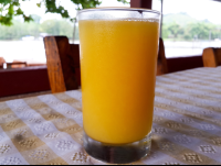 Orange Juice At Perla Del Sur Restaurant
 - Costa Rica