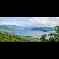        arenal lake view from aerial tram
  - Costa Rica