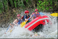 Rafters On The Rapids Of Balsa River Arenal
 - Costa Rica