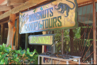 wingnuts canopy tours entrance 
 - Costa Rica