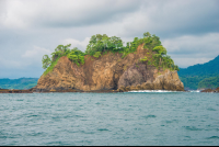 Rocky Island In The Northern Area Of Tamarindo Bay From The Marlin Del Ray Catamaran
 - Costa Rica