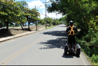segway tour on the road 
 - Costa Rica