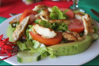 grilled chicken salad costacoral 
 - Costa Rica
