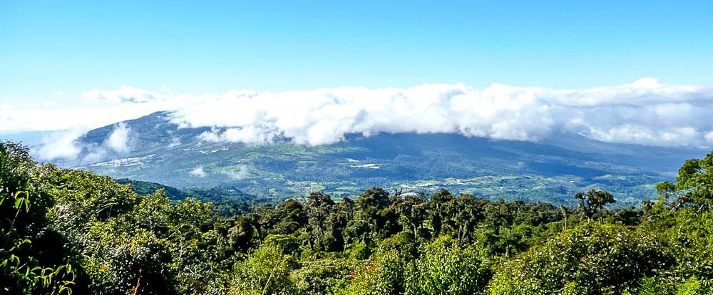 clouds view from barva
 - Costa Rica