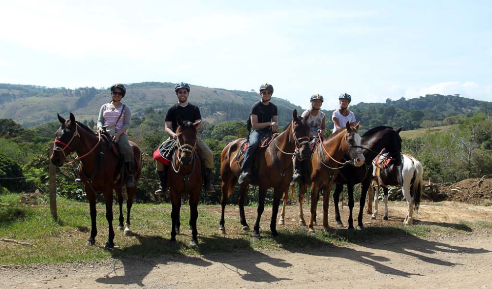 Riding Horses in Monteverde