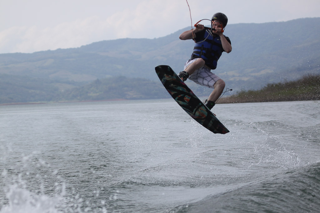 wakeboarding lake arenal 
 - Costa Rica