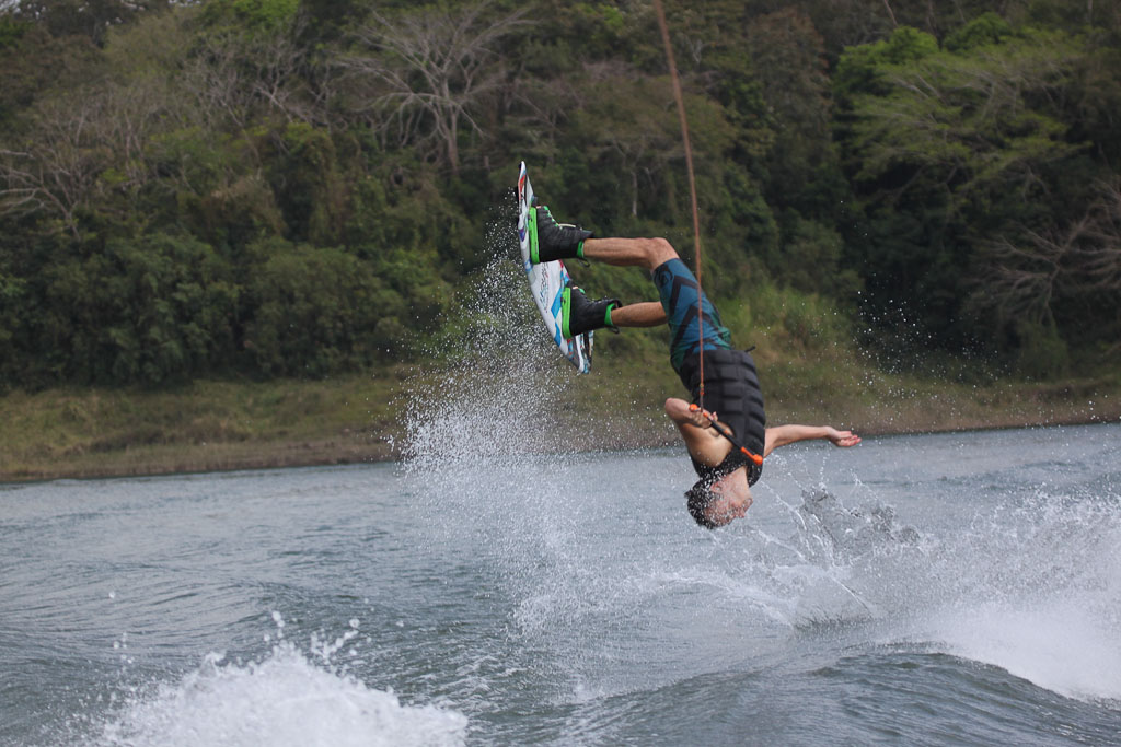        wakeboarding lake arenal 
  - Costa Rica